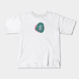 Cute little cartoon cactus. Kids T-Shirt